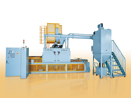 傳動軸專用自動噴砂機