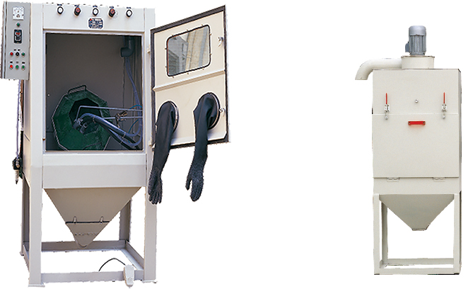 JCK-1010D正面滾筒式噴砂機(jī)