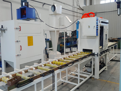 銅排雙面自動(dòng)噴砂機(jī)