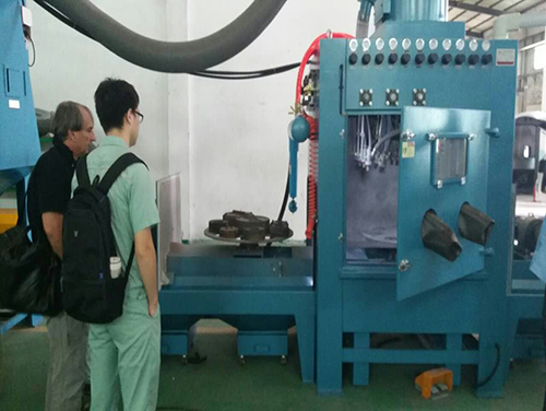 鋁擠壓模具專用噴砂機